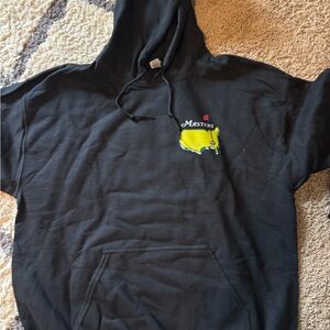 Black Masters Hoodie with Yellow Logo